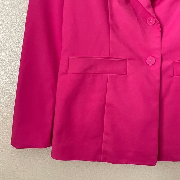 Show Me Your Mumu Blazer Womens Small Pink Major Preppy Barbie Cocktail Formal - Picture 6 of 13